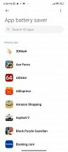 Страница батареи и опции - обзор Xiaomi 12X