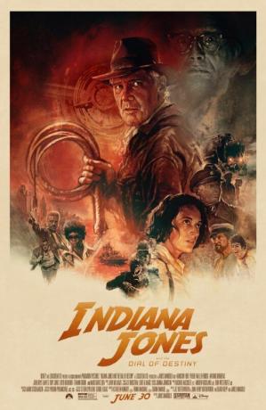 インディ・ジョーンズと運命のダイヤルのポスター、2023 年の最高の映画ポスターの 1 つ