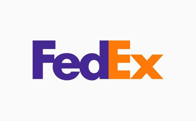 Het FedEx-logo, een van de meest iconische logo-ontwerpen