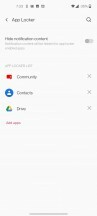 Блокировщик приложений — обзор OnePlus 8T