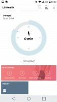 LG Health отслеживает ваши ежедневные шаги — обзор LG G5
