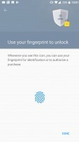 Стандартный интерфейс диспетчера отпечатков пальцев — обзор OnePlus 5