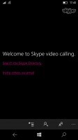 Microsoft Lumia 950 レビュー: Skype ビデオ アプリ
