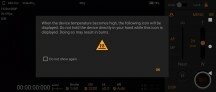 Предупреждение о камере — обзор Sony Xperia 5 IV