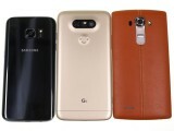 LG G5 в окружении Galaxy S7 и LG G4 - обзор LG G5