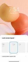 Lockscreen óra stílus - Xiaomi 12X áttekintés