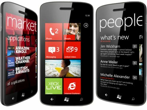 Интерфейс Windows Phone помогает пользователям быстро находить информацию