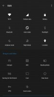 Панель уведомлений: редактирование быстрых переключателей — обзор OnePlus 5