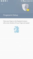 Стандартный интерфейс диспетчера отпечатков пальцев — обзор OnePlus 5