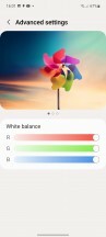 カラー設定 - Samsung Galaxy A53 5G レビュー