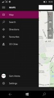 Recenze Microsoft Lumia 950: Mapy