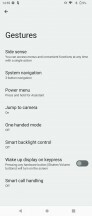 Gebaarinstellingen - Sony Xperia 1 V review