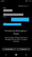 Microsoft Lumia 950 レビュー: Skype と統合されたメッセージング アプリ