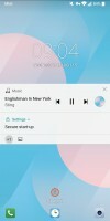 Интерфейс «Сейчас играет»: на экране блокировки — обзор LG G6