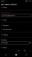 Microsoft Lumia 950 レビュー: 連絡先のエディション