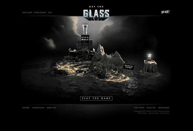I migliori siti flash di sempre: Get The Glass