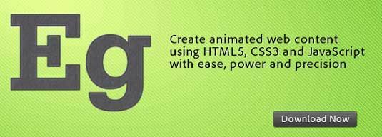 Edge არის ინსტრუმენტი Adobe-სგან ანიმაციური შინაარსის შესაქმნელად HTML5, CSS3 და JavaScript-ის გამოყენებით.