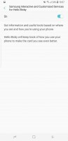 Bixby პარამეტრები - Samsung Galaxy S8 მიმოხილვა