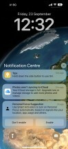 通知センター - Apple iPhone 14 Pro Max レビュー