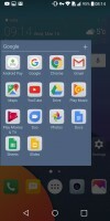 भिन्न फ़ोल्डर दृश्य - LG G6 समीक्षा
