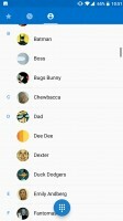 Kontakter - OnePlus 5 anmeldelse