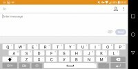 लैंडस्केप कीबोर्ड - LG G6 समीक्षा