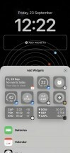 ロック画面のカスタマイズ - Apple iPhone 14 Pro Max レビュー